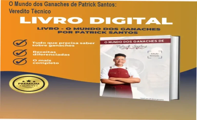 Ebook O Mundo dos Ganaches de Patrick Santos para profissionais de confeitaria
