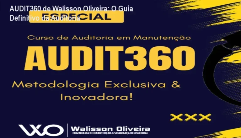 AUDIT360 de Walisson Oliveira: O Guia Definitivo da Auditoria 6 Visão interna da plataforma AUDIT360 de Walisson Oliveira exibindo checklists e frameworks de auditoria