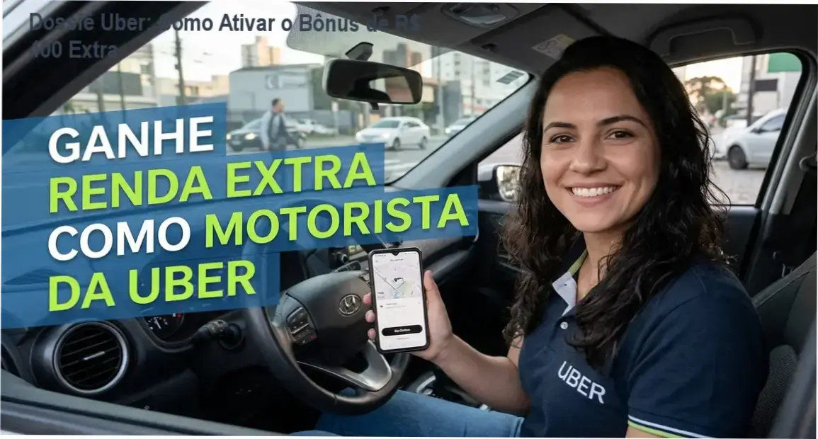 Bastidores do processo de ativação do bônus de R$ 400 da Uber para novos parceiros