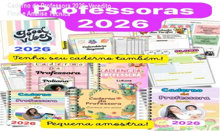 Caderno da Professora 2026: Veredito Final e Análise Técnica 10 Caderno da Professora 2026 e Sondagem Diagnóstica: visão interna e funcionamento