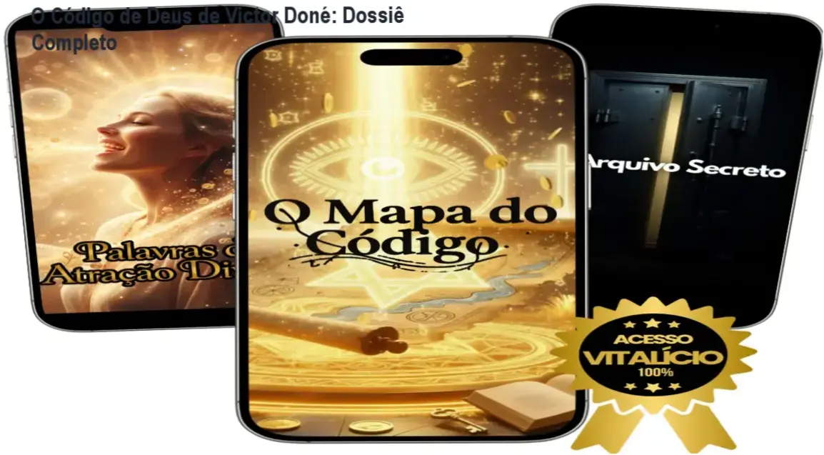 O Código de Deus de Victor Doné apresentando os bastidores e funcionamento do método