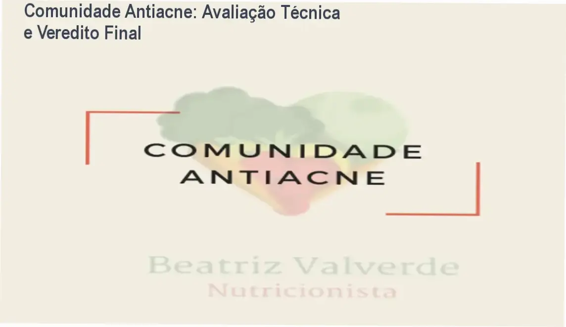 Comunidade Antiacne de Beatriz Valverde: visão interna do funcionamento e módulos
