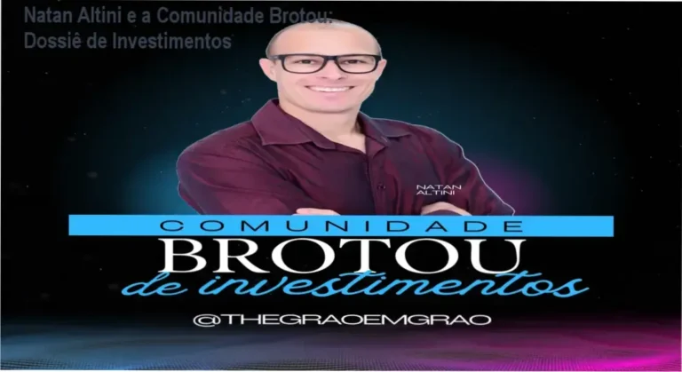 Natan Altini e a Comunidade Brotou: Dossiê de Investimentos 7 Comunidade Brotou de Natan Altini mostrando bastidores e funcionamento da plataforma