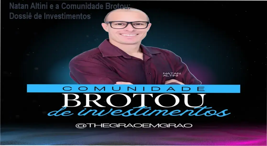 Comunidade Brotou de Natan Altini mostrando bastidores e funcionamento da plataforma