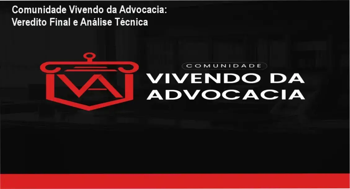 Interface da Comunidade Vivendo da Advocacia focada em prática de Direito de Família e Inventários