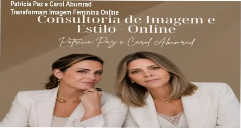 Pati Paz e Carol Abumrad analisando coloração pessoal digital