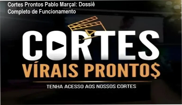 Cortes Prontos Pablo Marçal bastidores e visão interna do pacote digital