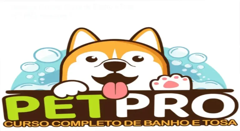 WebHoje Cursos: Curso de Banho e Tosa PET PRO Funciona? 9 Curso de Banho e Tosa PET PRO da WebHoje exibindo interface de aulas práticas