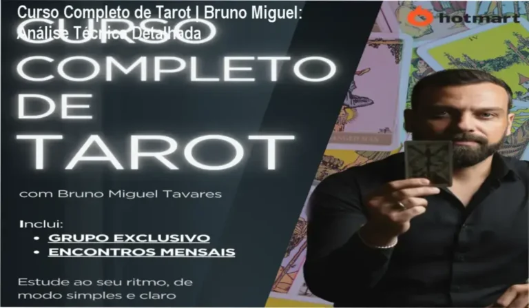 Curso Completo de Tarot | Bruno Miguel: Análise Técnica Detalhada 3 Curso Completo de Tarot A Trilha do Tarot com Professor Bruno Miguel - Bastidores e Funcionamento Interno