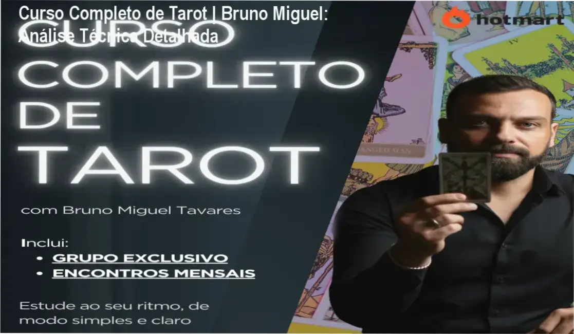 Curso Completo de Tarot A Trilha do Tarot com Professor Bruno Miguel - Bastidores e Funcionamento Interno
