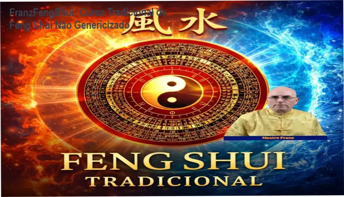 FranzFengShui ensinando os métodos científicos do Feng Shui Tradicional em ambiente interno de estudo