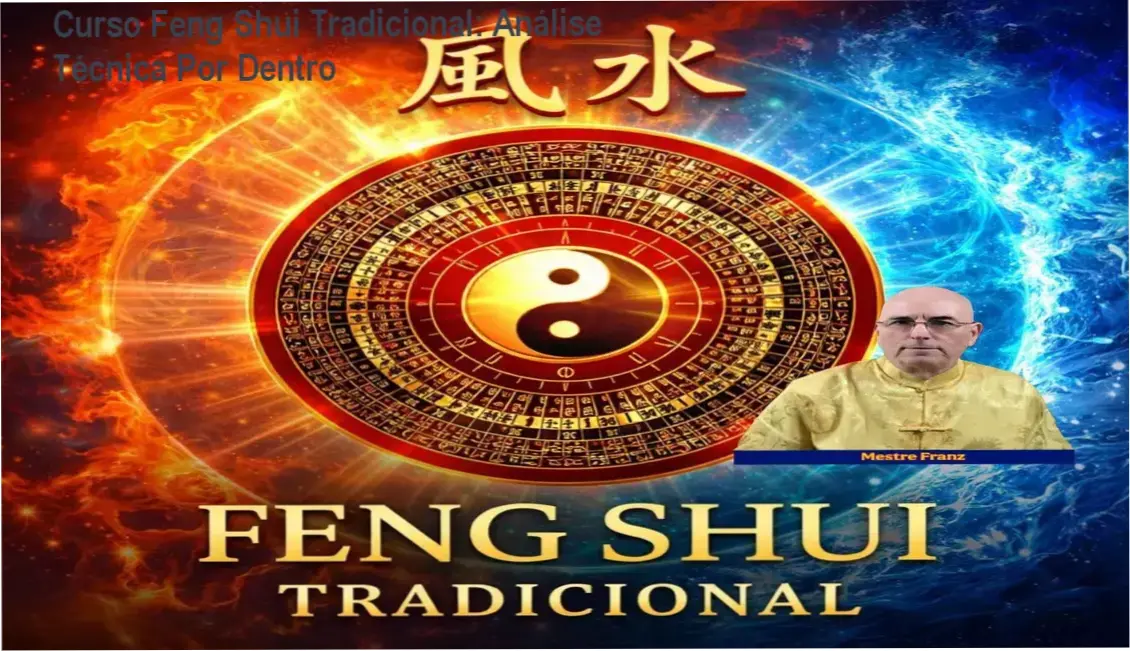 Curso Feng Shui Tradicional Completo FranzFengShui visão interna módulos e metodologia