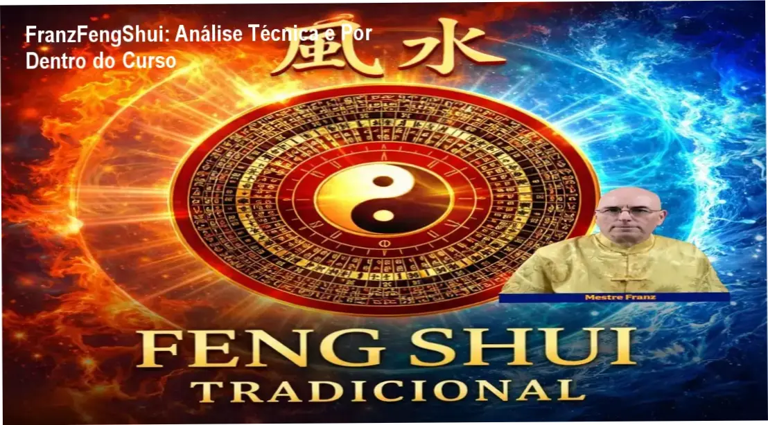 Curso de Feng Shui Tradicional Completo FranzFengShui bastidores e visão interna dos módulos