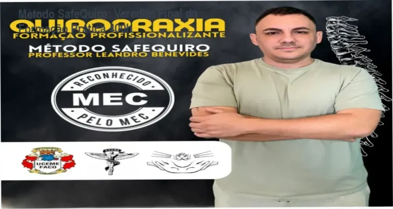 Método SafeQuiro: Veredito Final da Formação Prática 400h 7 Demonstração de técnica de manipulação articular do Método SafeQuiro
