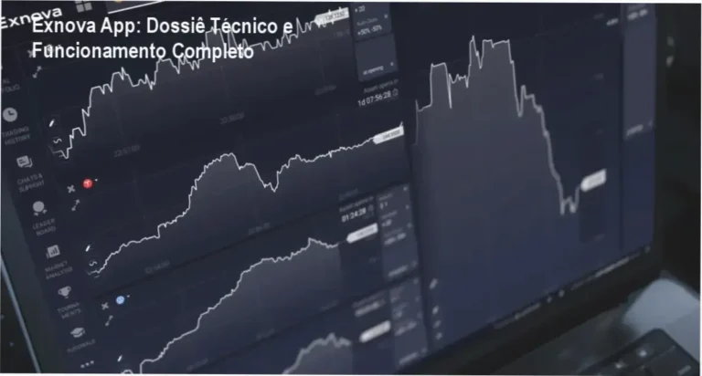 Exnova App: Dossiê Técnico e Funcionamento Completo 8 Interface de operações e funcionamento interno do Exnova app pela Digital Smart LLC