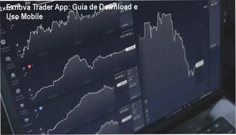 Exnova Trader App: Guia de Download e Uso Mobile 9 Interface do Exnova Trader App demonstrando gráficos de negociação em tempo real