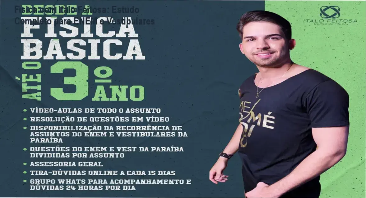 Física com Italo Feitosa - Bastidores, funcionamento e experiência interna do curso
