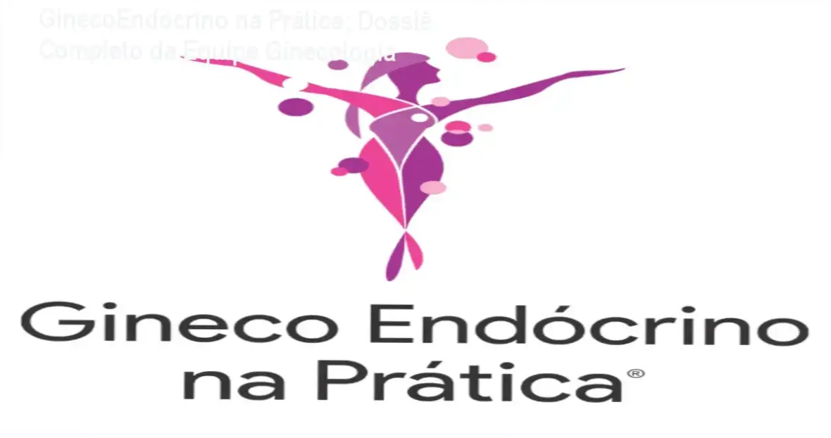 Interface do curso GinecoEndócrino na Prática e materiais didáticos da Equipe Ginecologia na Prática