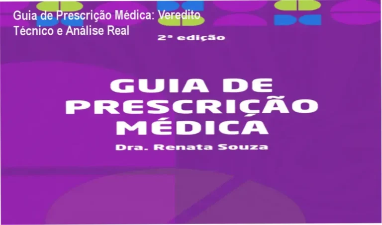 Tablet exibindo o Guia de Prescrição Médica da Dra. Renata Souza para consulta rápida em plantões