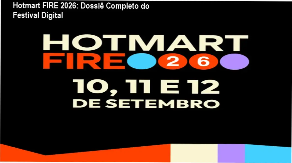 Hotmart FIRE 2026 apresentando bastidores e estrutura do festival de tecnologia