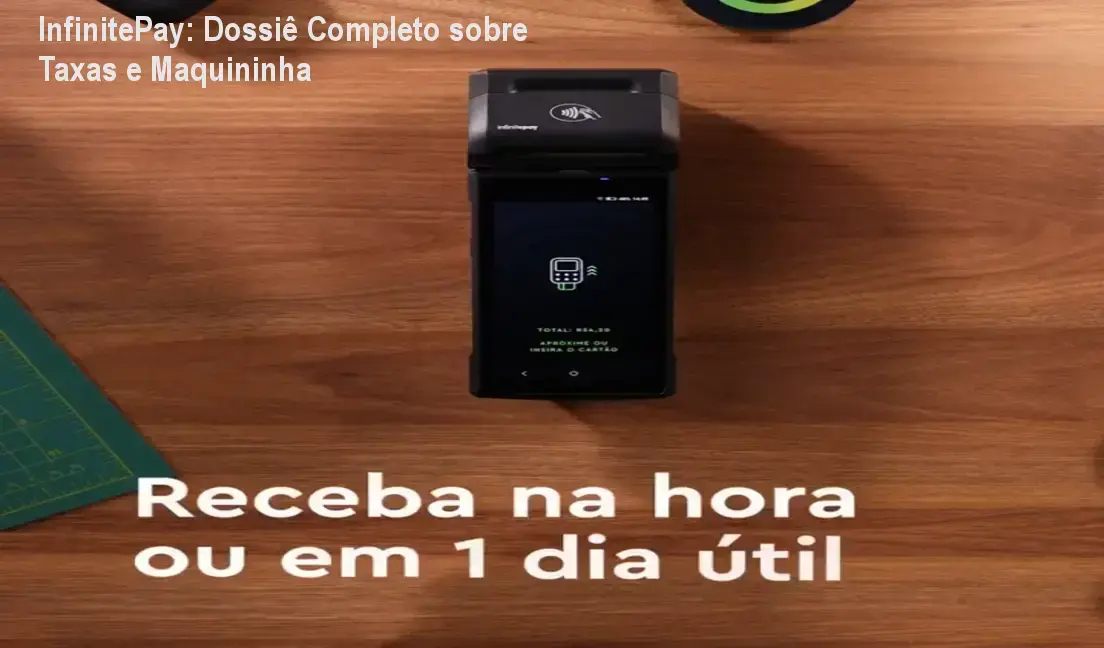 InfinitePay bastidores e funcionamento prático da maquininha e app