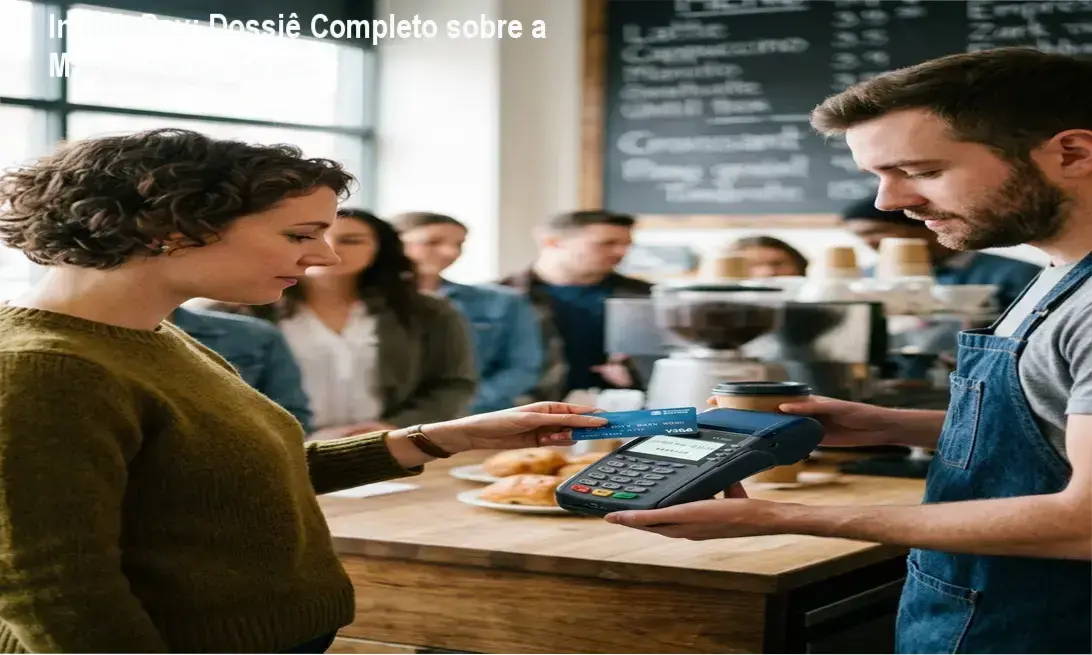 InfinitePay: Dossiê Completo sobre a Maquininha e Taxas 1 InfinitePay mostrando o funcionamento do sistema e interface de vendas