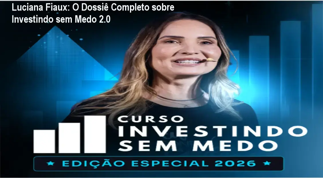 Investindo sem Medo 2.0 de Luciana Fiaux: visão interna do curso e materiais complementares