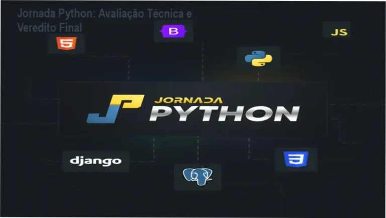Visão geral do ecossistema de aprendizado da Jornada Python com foco em Django e APIs REST