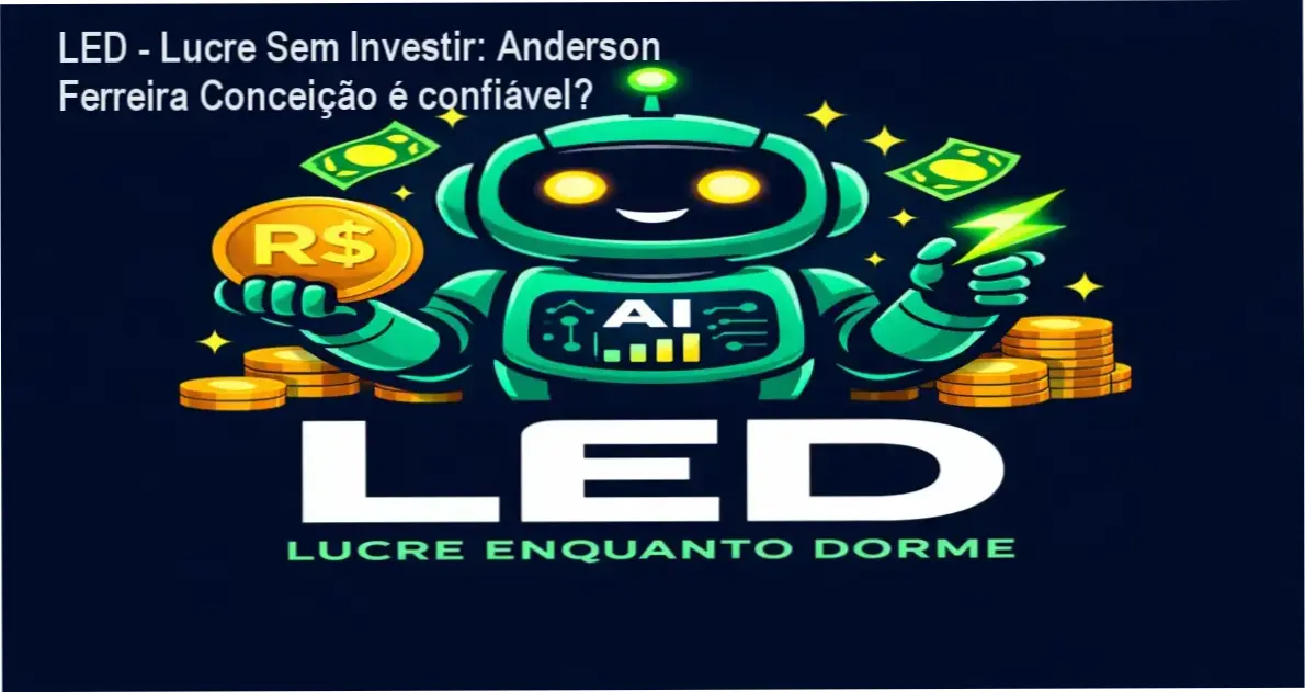 LED - Lucre Sem Investir de Anderson Ferreira Conceição: bastidores e funcionamento do método de vendas automáticas