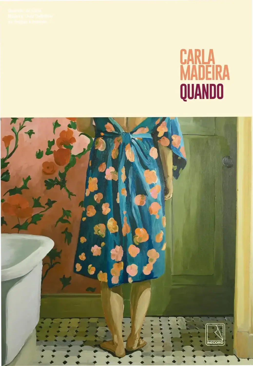 Capa do livro Quando de Carla Madeira destacando a profundidade emocional da obra