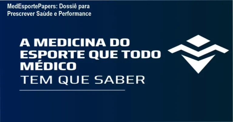 Interface da formação MedEsportePapers de Medicina do Esporte para médicos