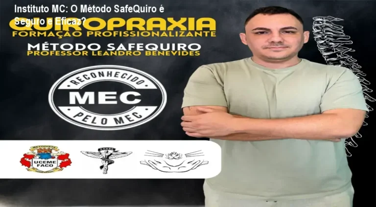 Instituto MC: O Método SafeQuiro é Seguro e Eficaz? 6 Bastidores da plataforma de ensino do Método SafeQuiro com aulas práticas de Leandro Benevides