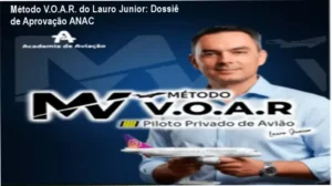 Interface do Método V.O.A.R. de Lauro Junior exibindo simulados e aulas para Piloto Privado