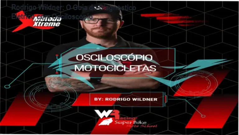 E-book Xtreme de Rodrigo Wildner exibindo sinais de sensores e atuadores em osciloscópio