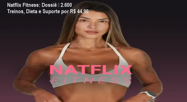 Natflix Fitness: Dossiê — 2.600 Treinos, Dieta e Suporte por R$ 44,90 2 Natflix Fitness Natasha Villaschi bastidores plataforma treino feminino