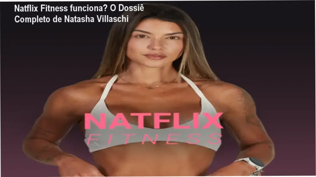 Visão interna da plataforma Natflix Fitness de Natasha Villaschi exibindo treinos e cardápios