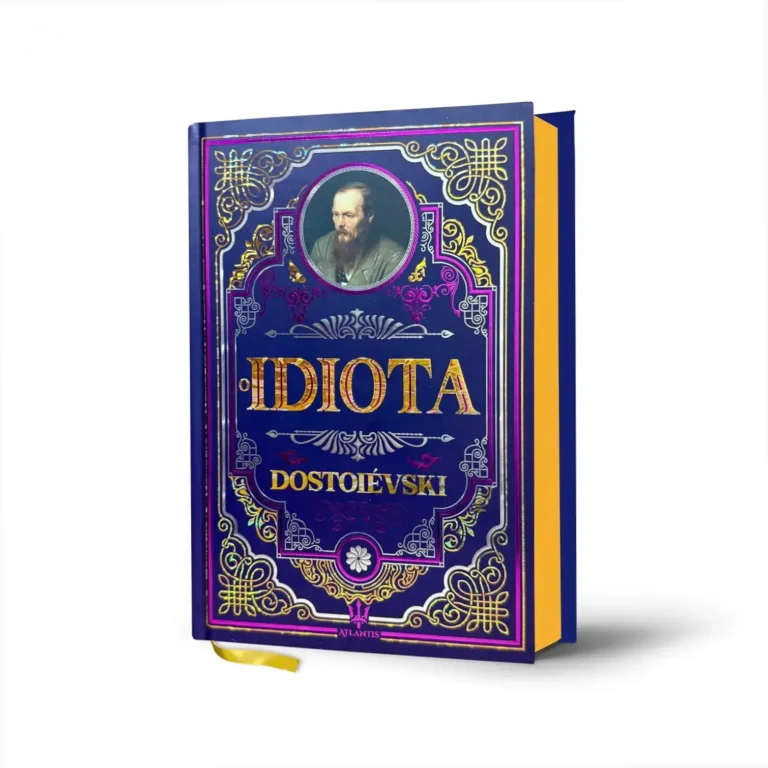 O Idiota de Dostoiévski: Veredito Final da Edição de Luxo 7 Livro O Idiota de Fiódor Dostoiévski em edição de luxo com capa dura e detalhes em hot stamping