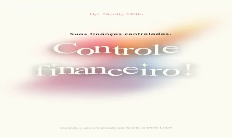 Interface da Planilha Financeira de Nicolly de Oliveira Mello exibindo dashboards e gráficos de controle de gastos