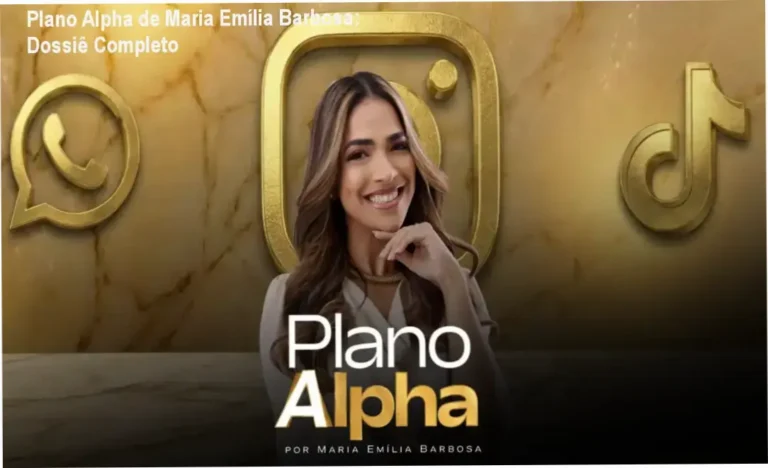 Plano Alpha de Maria Emília Barbosa: visão interna do treinamento de marketing digital