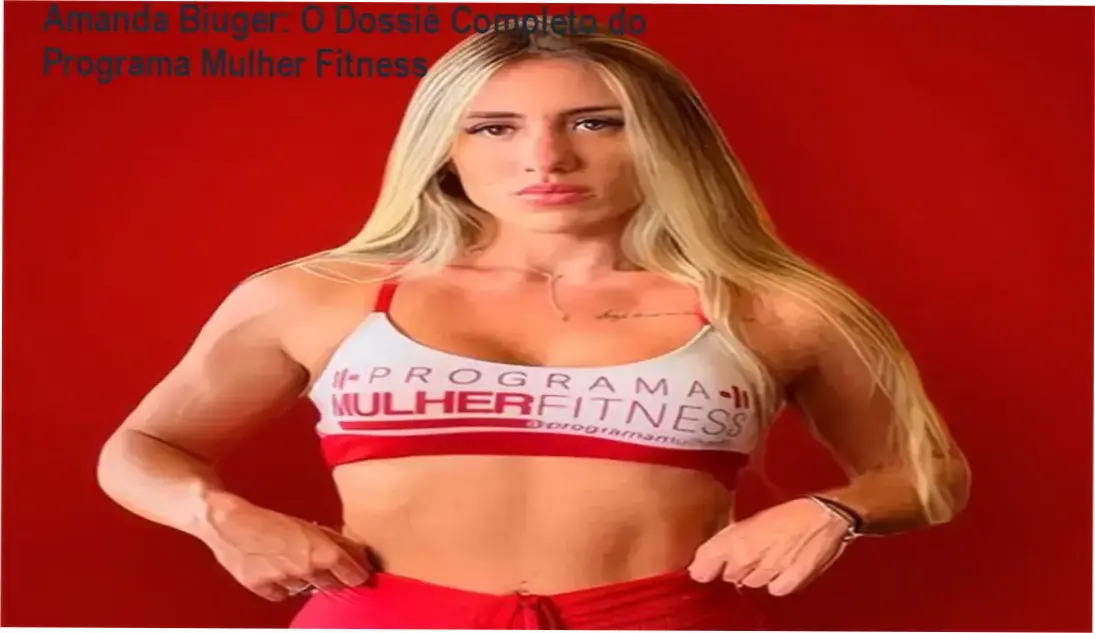 Amanda Biuger: O Dossiê Completo do Programa Mulher Fitness 1 Interface do aplicativo e detalhes do funcionamento do Programa Mulher Fitness de Amanda Biuger