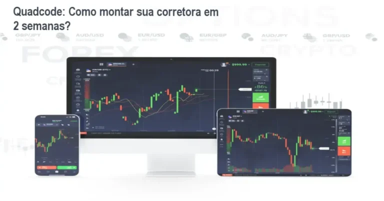 Quadcode: Como montar sua corretora em 2 semanas? 4 Interface tecnológica e bastidores da solução Quadcode para corretoras white-label