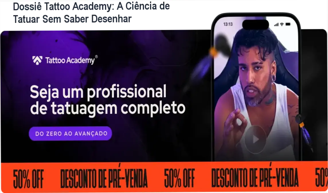 Tattoo Academy Raphael Salles bastidores e visão interna do curso