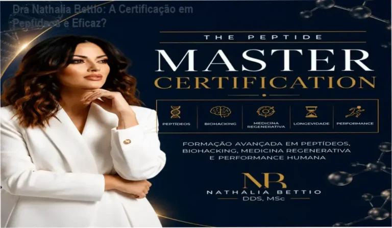 Dra Nathalia Bettio: A Certificação em Peptídeos é Eficaz? 5 Visão interna da plataforma de cursos The Peptide Master Certification da Dra Nathalia Bettio mostrando módulos de medicina regenerativa