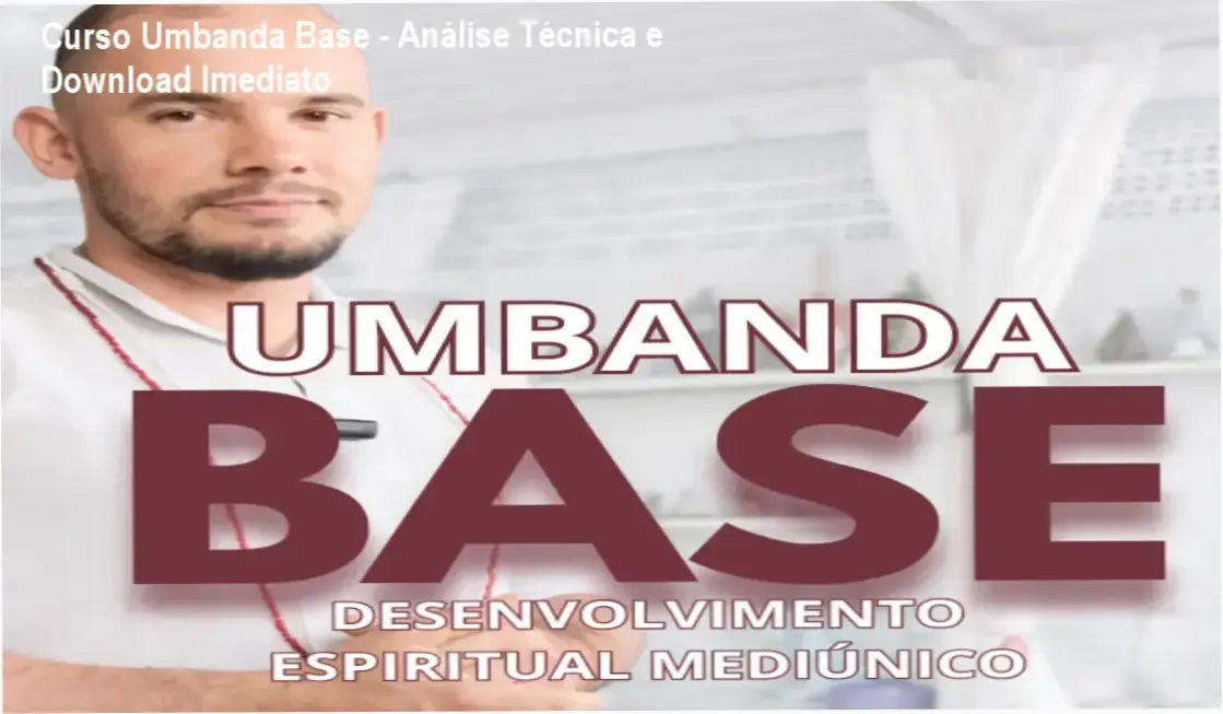 Imagem do portal de vendas da UMBANA BASE com o autor José João Neto,mostrando o ambiente online de aprendizado com interface intuitiva