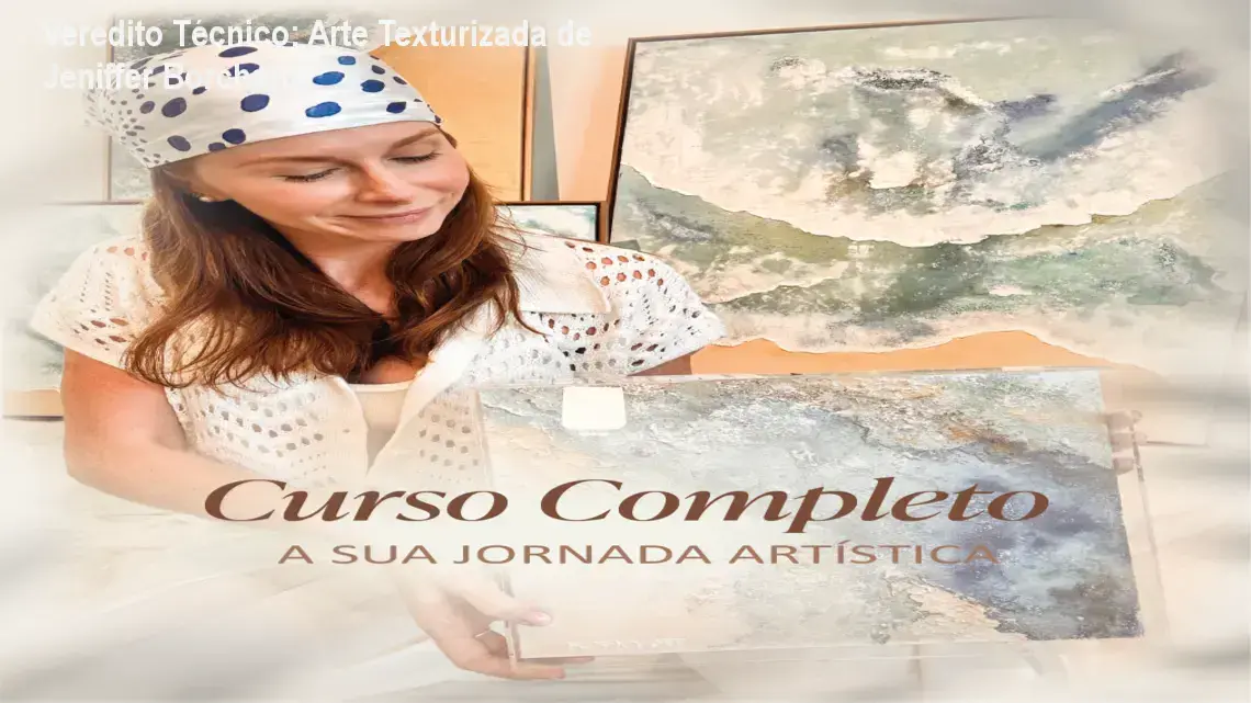 Arte Texturizada de Jeniffer Borchardt: visão interna dos módulos e bastidores da jornada artística