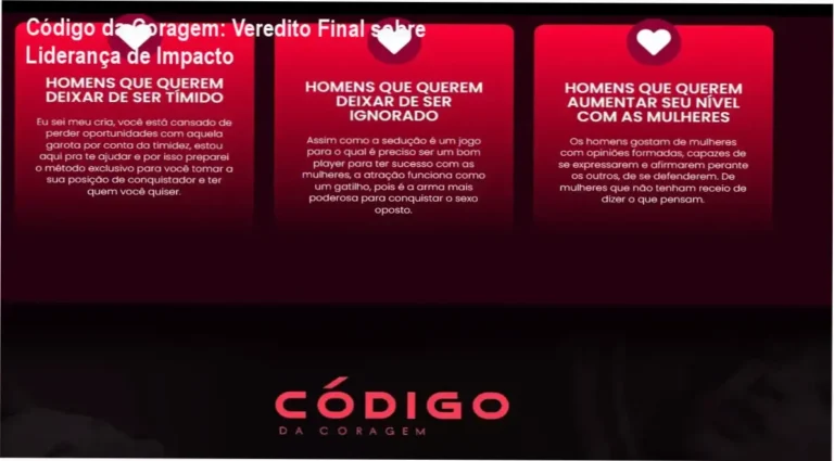 Código da Coragem: Veredito Final sobre Liderança de Impacto 3 Representação de liderança e inteligência emocional do curso Código da Coragem