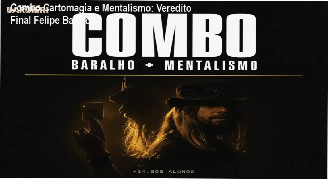 Felipe Barbieri demonstrando técnicas de cartomagia e mentalismo para domínio social