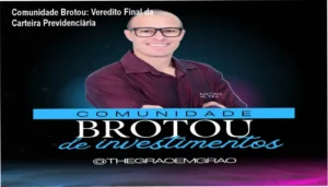 Representação da estratégia de montagem de carteira previdenciária da Comunidade Brotou