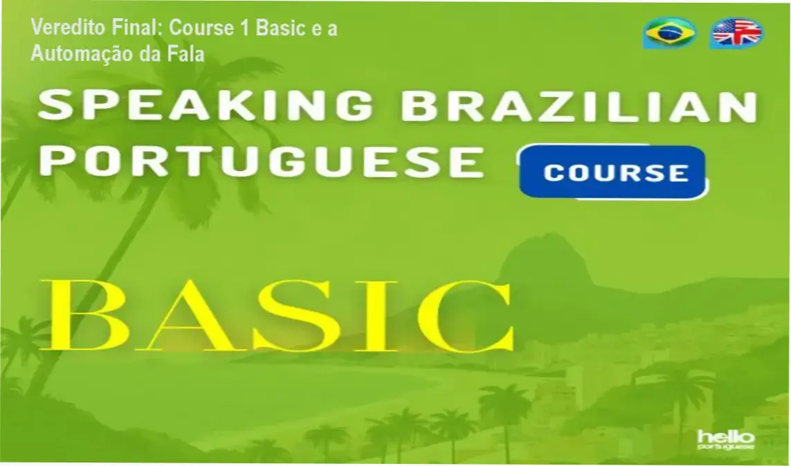 Material didático do Course 1 Basic de Carmen Moura para aprender português brasileiro