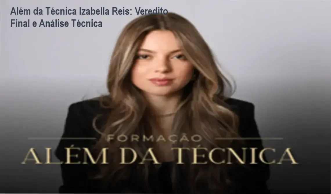 Além da Técnica Izabella Reis: Veredito Final e Análise Técnica 1 Especialista aplicando técnica de nanopigmentação de sobrancelhas do curso Além da Técnica